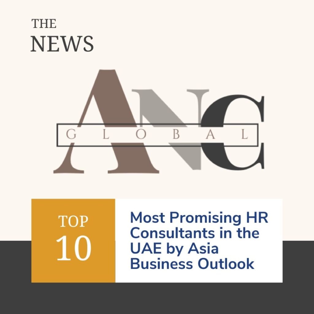 ANC Global Wins Asia Business Outlook Award 2023: Most Promising HR Consultants in UAE